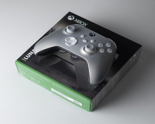 Fictional console racing game box product concept
