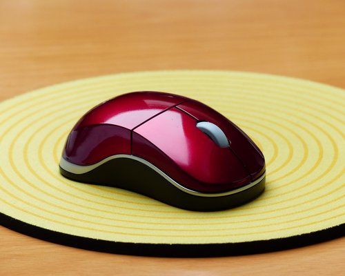Gaming mouse pad with story route pattern